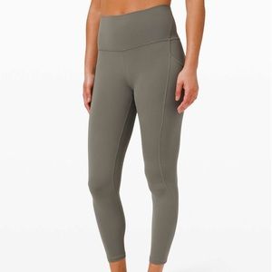 Lululemon Align High Rise Pant with Pockets 25" - Grey Sage